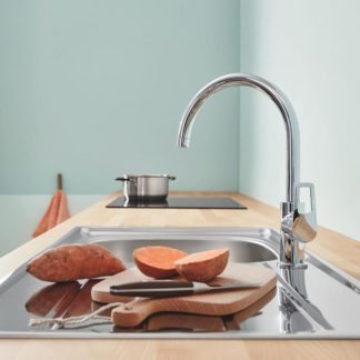 Mitigeur monocommande évier BauLoop chromé - GROHE