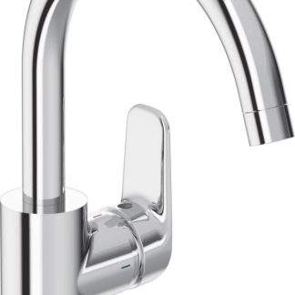 Mitigeur évier Okyris bec tube ht c3 chrome - PORCHER
