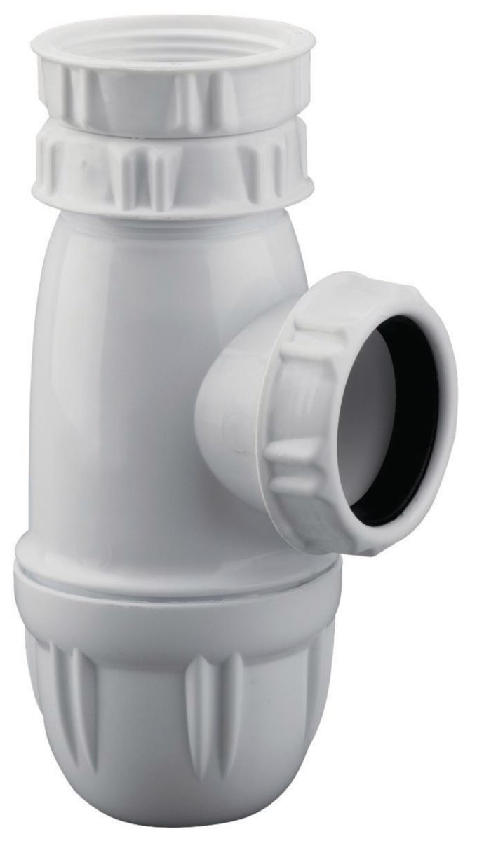 Siphon Altech évier blanc réglable NF