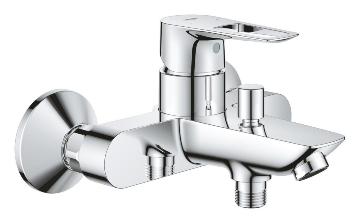 Mitigeur monocommande bain / douche chromé BauLoop - GROHE