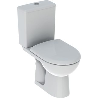 Pack WC au sol Rimfree SH Renova avec abattant fermeture ralentie et déclipsable- GEBERIT