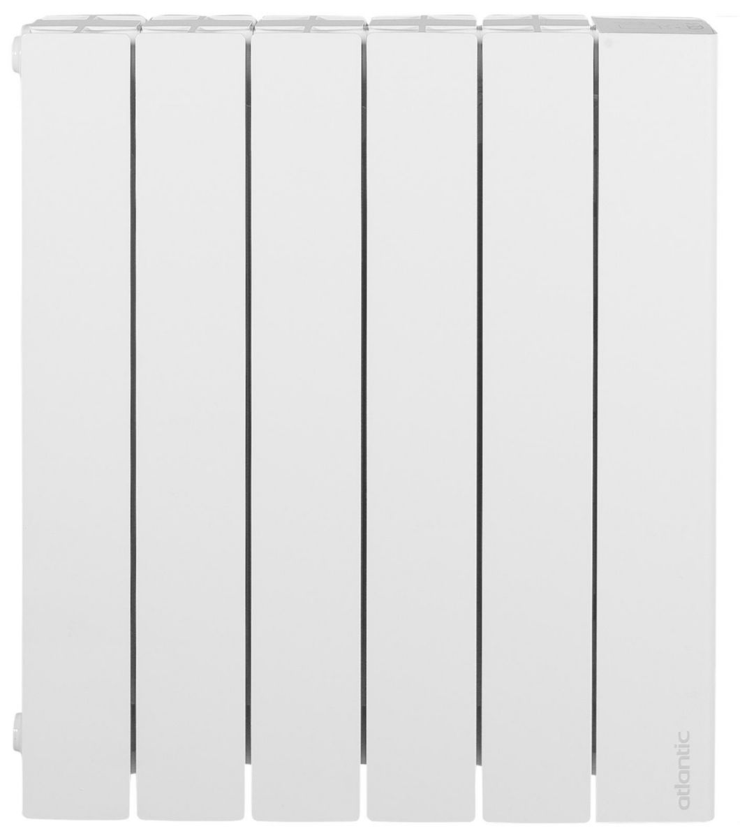 Radiateur électrique Galapagos connecté pilotage intelligent horizontal 2000W blanc brillant – Image 3
