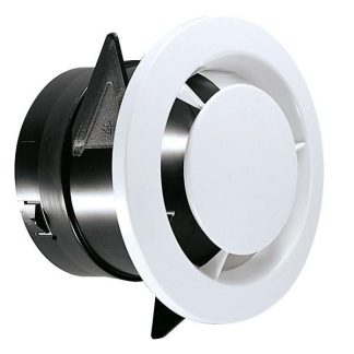 Bouche d'extraction fixe. manchon court paroi mince TYPE NP diamètre : 125 Lg : 100 mm GB 125 NP