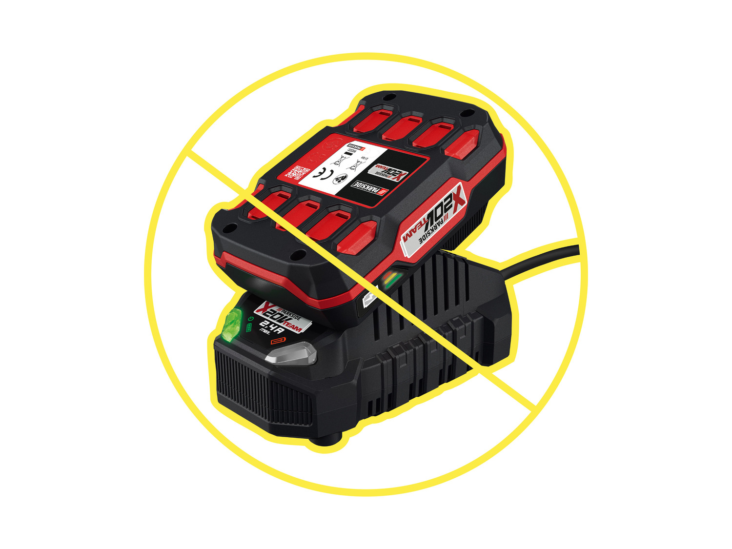 PARKSIDE PERFORMANCE® Visseuse à chocs sans fil PDSSAP 20-Li B2, 20 V – Image 2