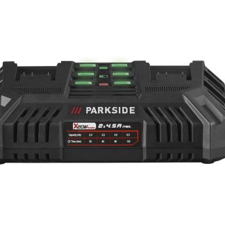 PARKSIDE® Chargeur de batterie double PDSLG 20 B1, 2 x 4,5 A, 20 V