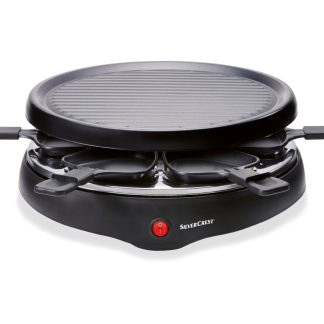 SILVERCREST® KITCHEN TOOLS Grill à raclette, Ø 29 cm, 800 W