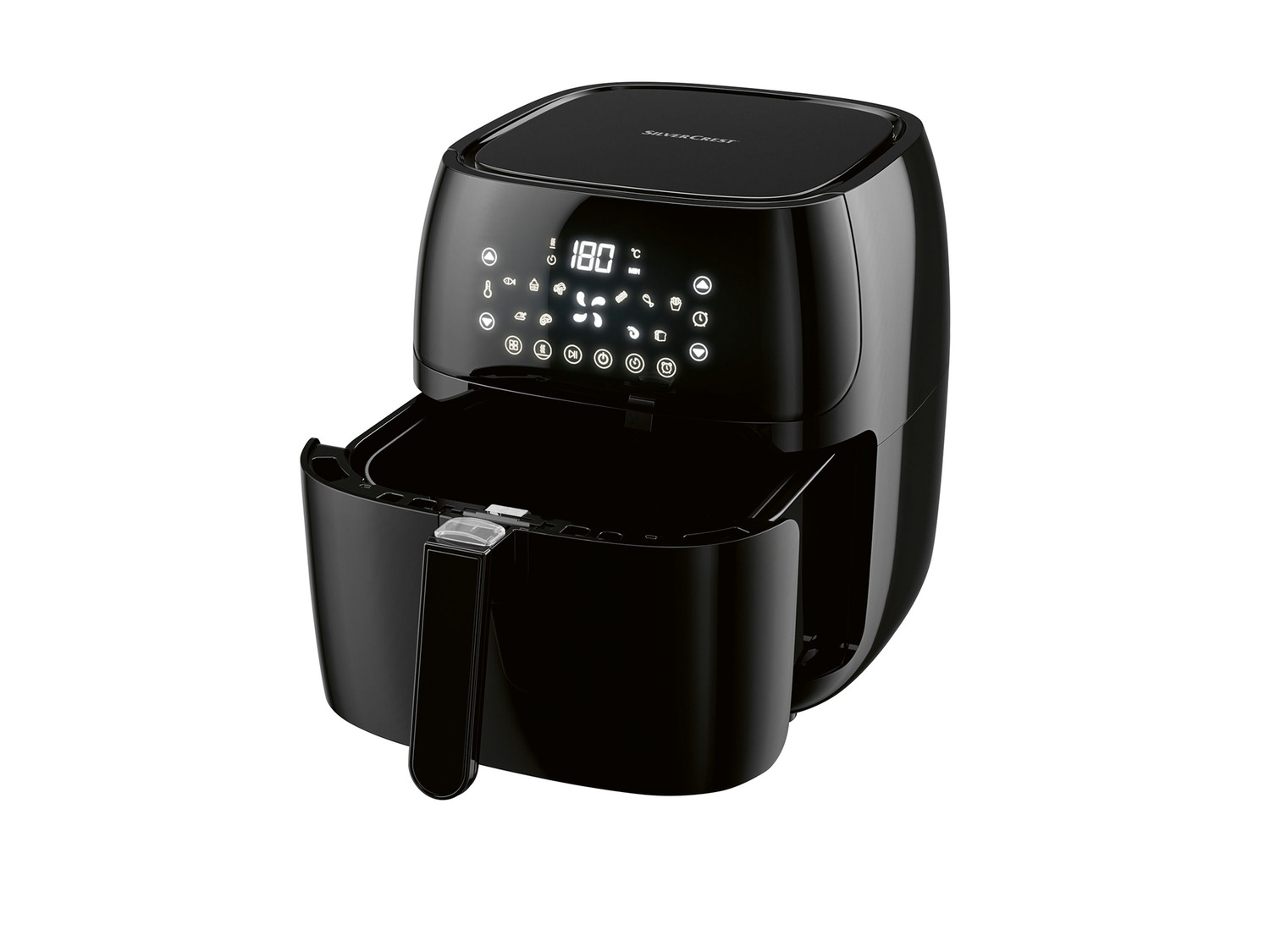 SILVERCREST® KITCHEN TOOLS Friteuse à air numérique XL HG09443/-BS, 2150 W, 5,2 L – Image 4