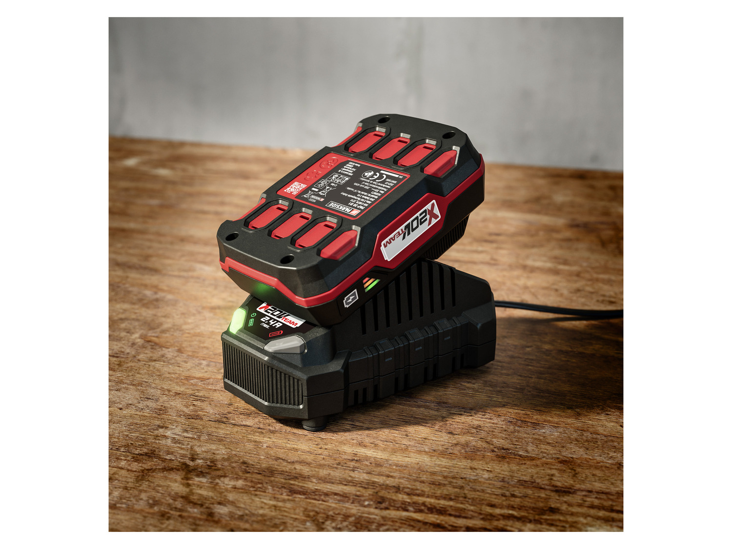 PARKSIDE® Batterie 20 V, 2 Ah, PAP 20 B1 et chargeur 2,4 A, PLG 20 C1 – Image 2