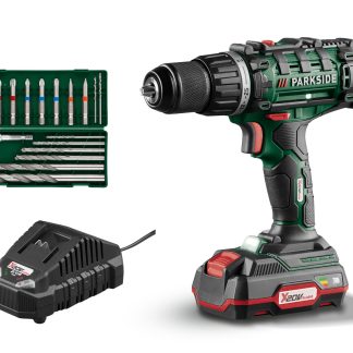 PARKSIDE® Set perceuse-visseuse sans fil PABS 20-Li G8, 20 V