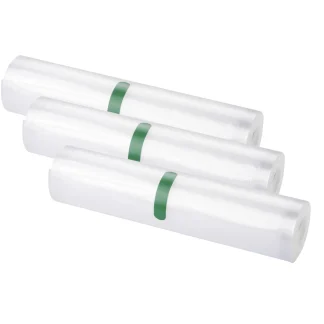 SILVERCREST® KITCHEN TOOLS Lot de 3 rouleaux de films pour appareil de mise sous vide, 300 x 20 cm