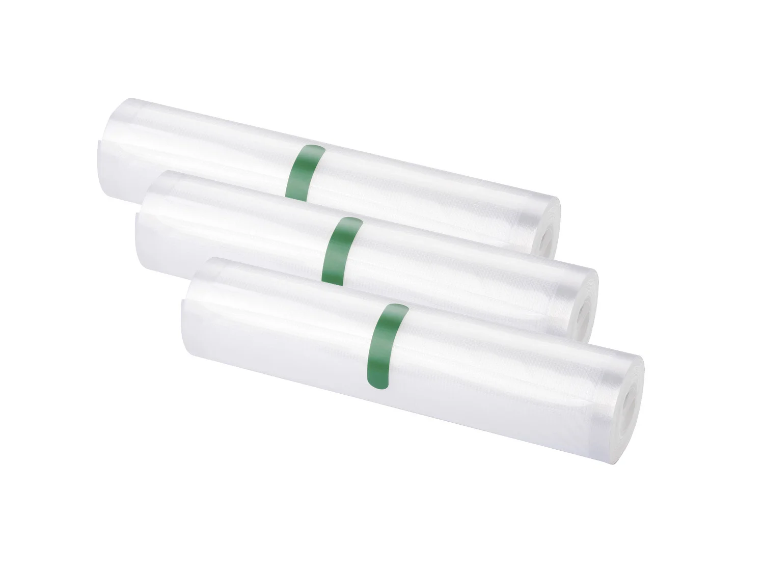 SILVERCREST® KITCHEN TOOLS Lot de 3 rouleaux de films pour appareil de mise sous vide, 300 x 20 cm