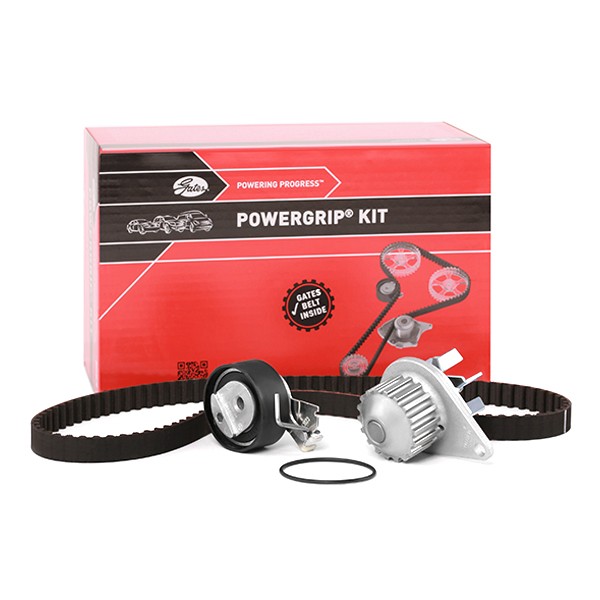 Kit distribution + pompe à eau Sans contact-coupure intégré AUDI A1 phase I / A3 phase III / A4 phase III et IV/ A5 phase I et II / A6 phase IV / Q2 / Q3 phase I et II / Q5 - 2.0 TDI /!\ Date de mise en circulation correspondante, voir tableau ci-dessous