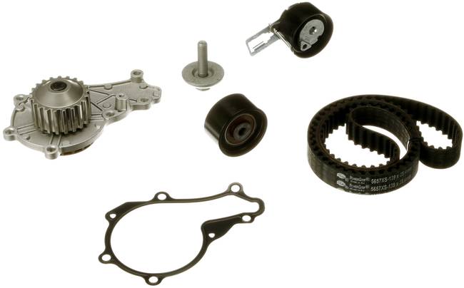 Kit de distribution + Pompe à eau Gates DS3 DIESEL - 1.4HDI /!\ Date de mise en circulation correspondante, voir tableau ci-dessous – Image 2