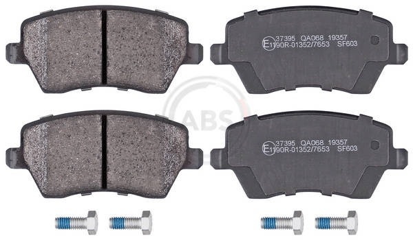 Jeu de plaquettes de frein avant ABS - NISSAN MICRA III / NOTE I- DIESEL : 1.5DCI - ESSENCE : 1.0i / 1.4i / 1.6i - GPL /!\ Date de mise en circulation correspondante, voir tableau ci-dessous – Image 2
