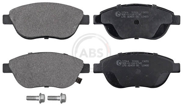 Jeu de plaquettes de frein avant ABS - OPEL CORSA IV - DIESEL : 1.3CDTI - /!\ Date de mise en circulation correspondante, voir tableau ci-dessous – Image 2