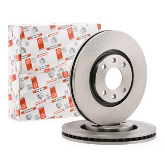 Disques de frein AVD/AVG FERODO - FIAT 500L / DOBLO I / GRANDE PUNTO III / PUNTO III / PUNTO EVO III - ESSENCE 0.9i / 1.2i / 1.4i / 1.6i - DIESEL 1.3CDTI - GPL - /!\Date de mise en circulation correspondante, voir tableau ci-dessous